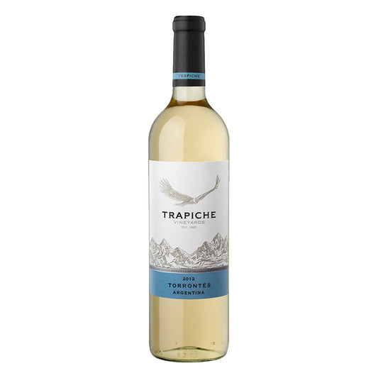 1 h: Trapiche Argentine Torrontes white wine 750ml