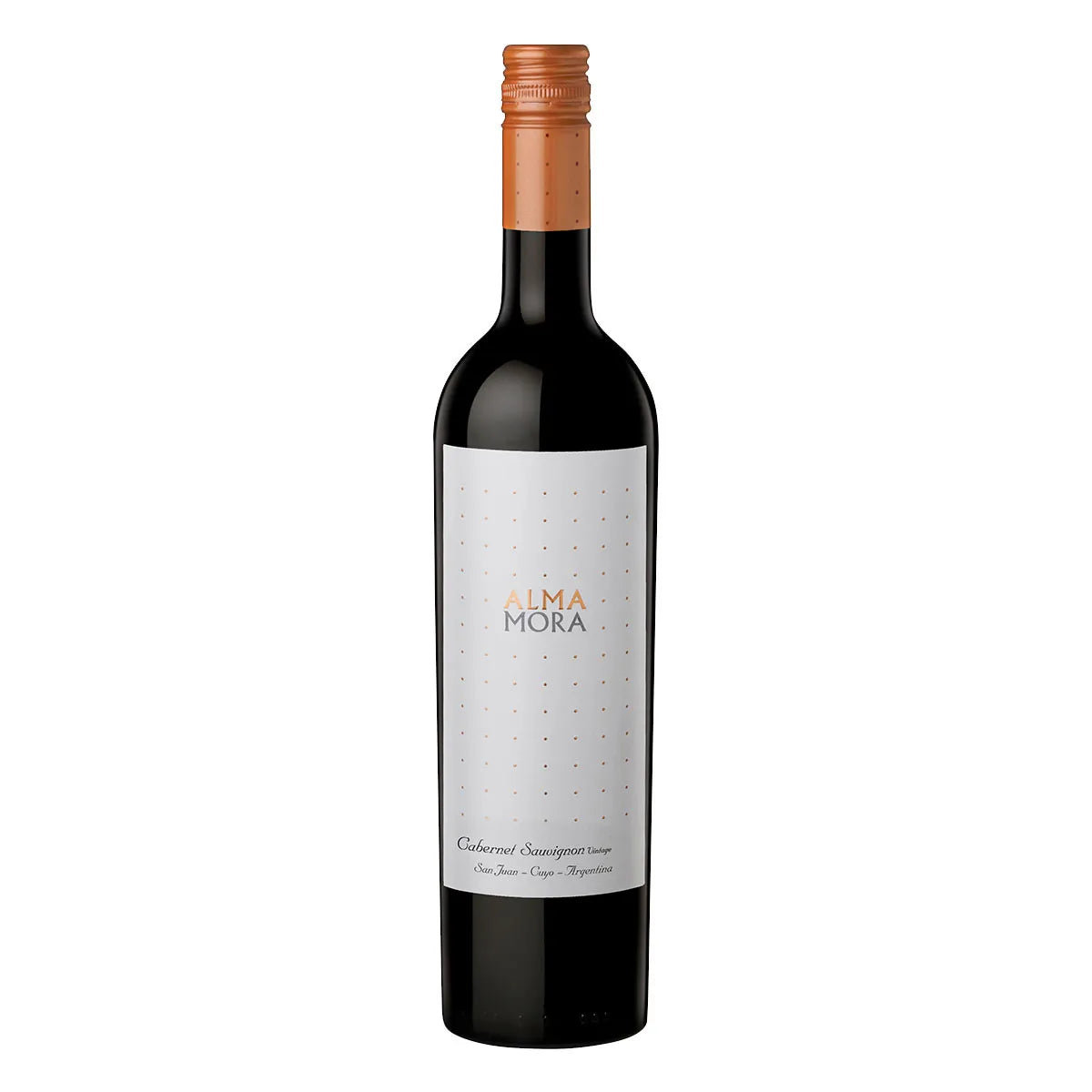 1 h: Alma Mora Argentine Cabernet Sauvignon red wine 750ml