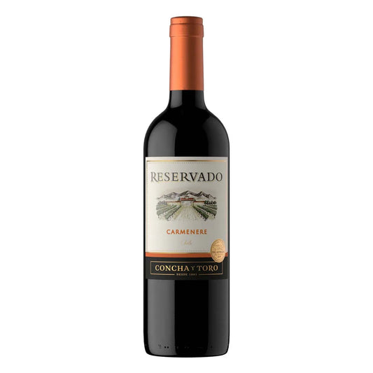 1 h: Reservado Chilean Carmenere red wine 750ml