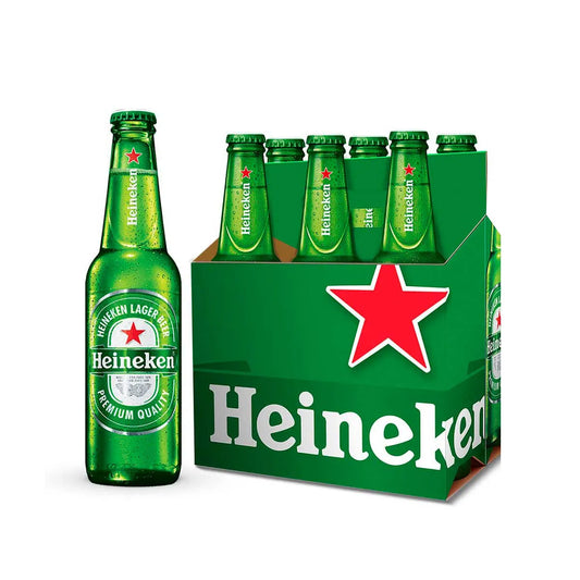 1 g: Heineken Premium beer 6 pack bottles