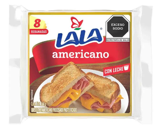 2 a: American Cheese Slices 144g