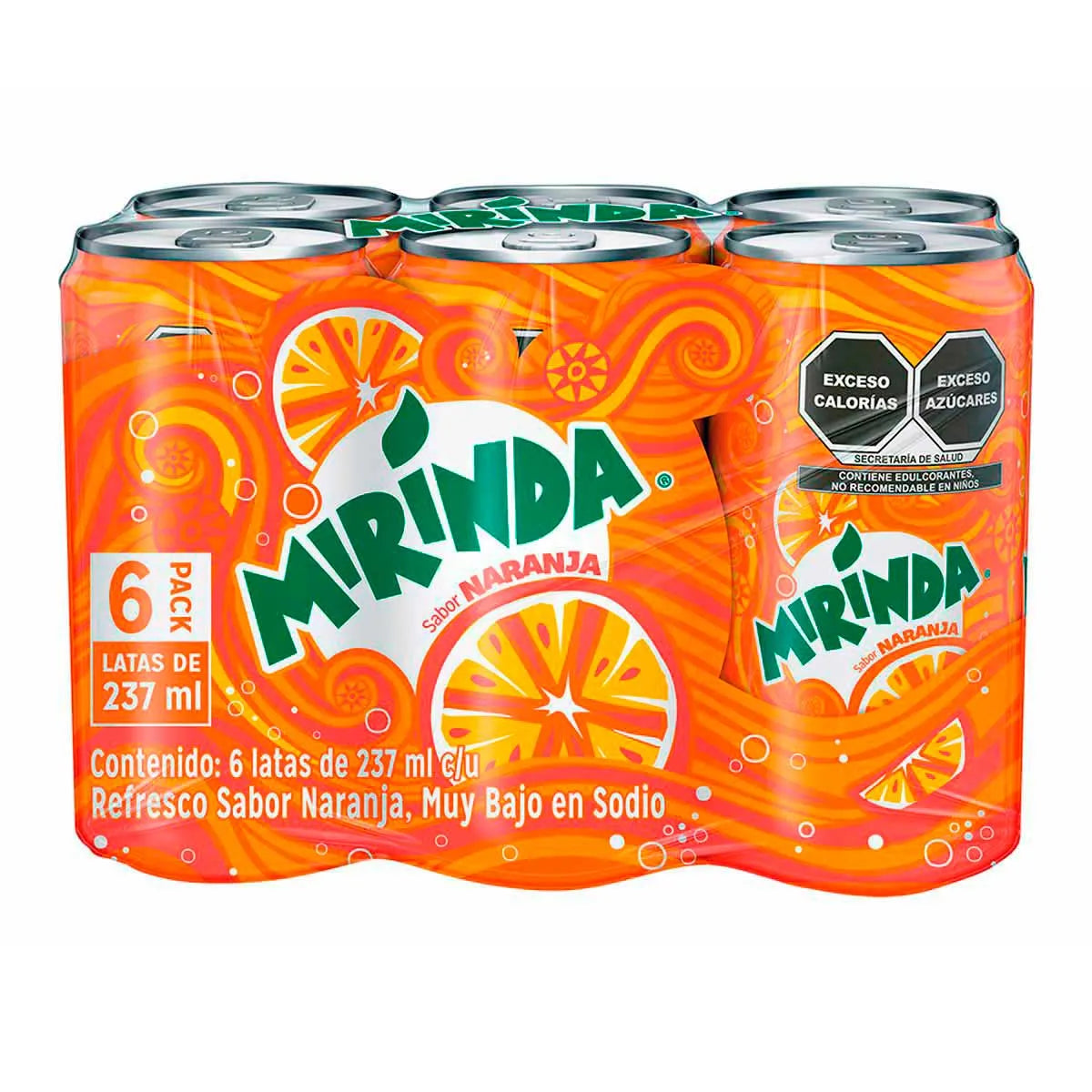 1 f: Miranda Orange soda 6 pack 237ml