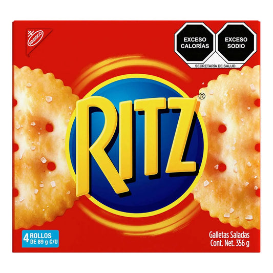 9: Ritz Crackers 4 packs 356g