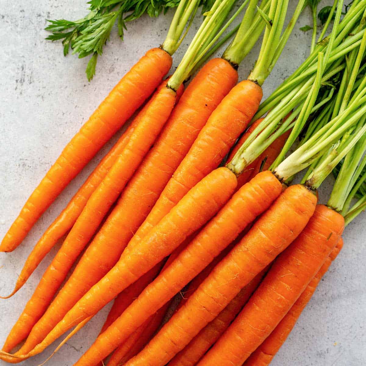 7 a: Carrots by the 1/2 kilo