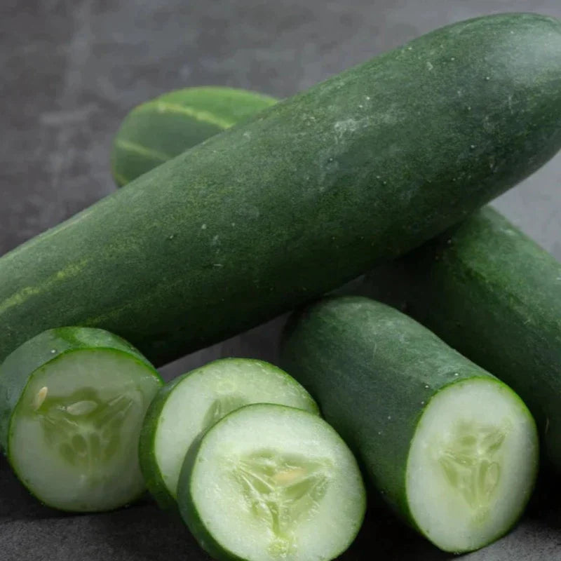 7 a: Fresh Cucumbers by the 1/2 kilo