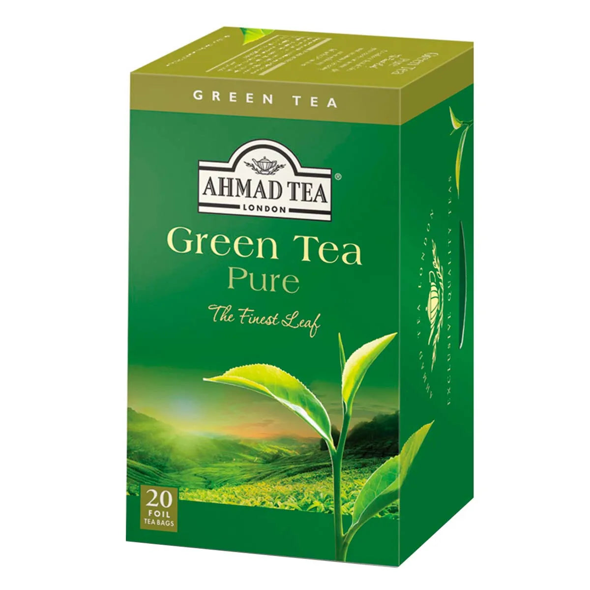 1 e: tea: Ahmad Breakfast London Green Tea 20 sachets