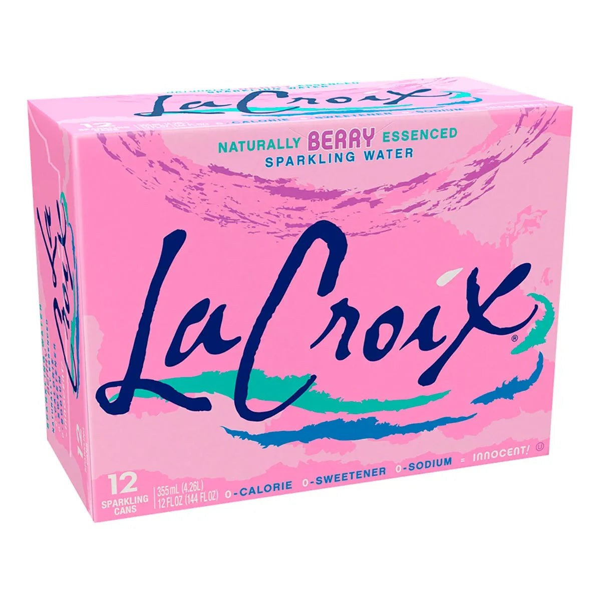 1 c: La Croix Water Berry 12 pack cans