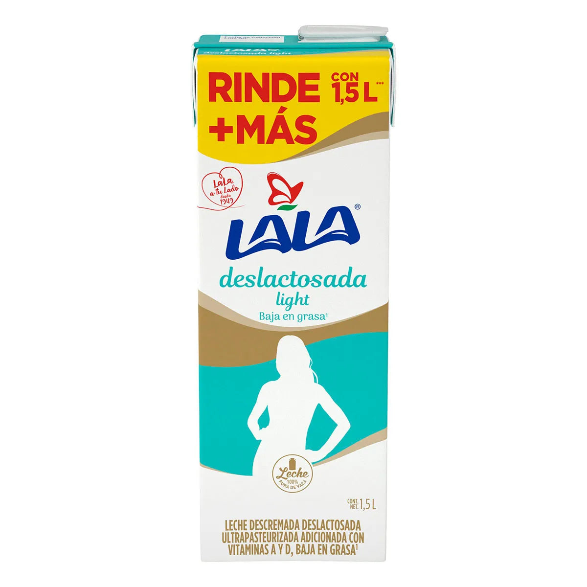 1 a: 1 carton Lala lactose free low fat milk 1.5l