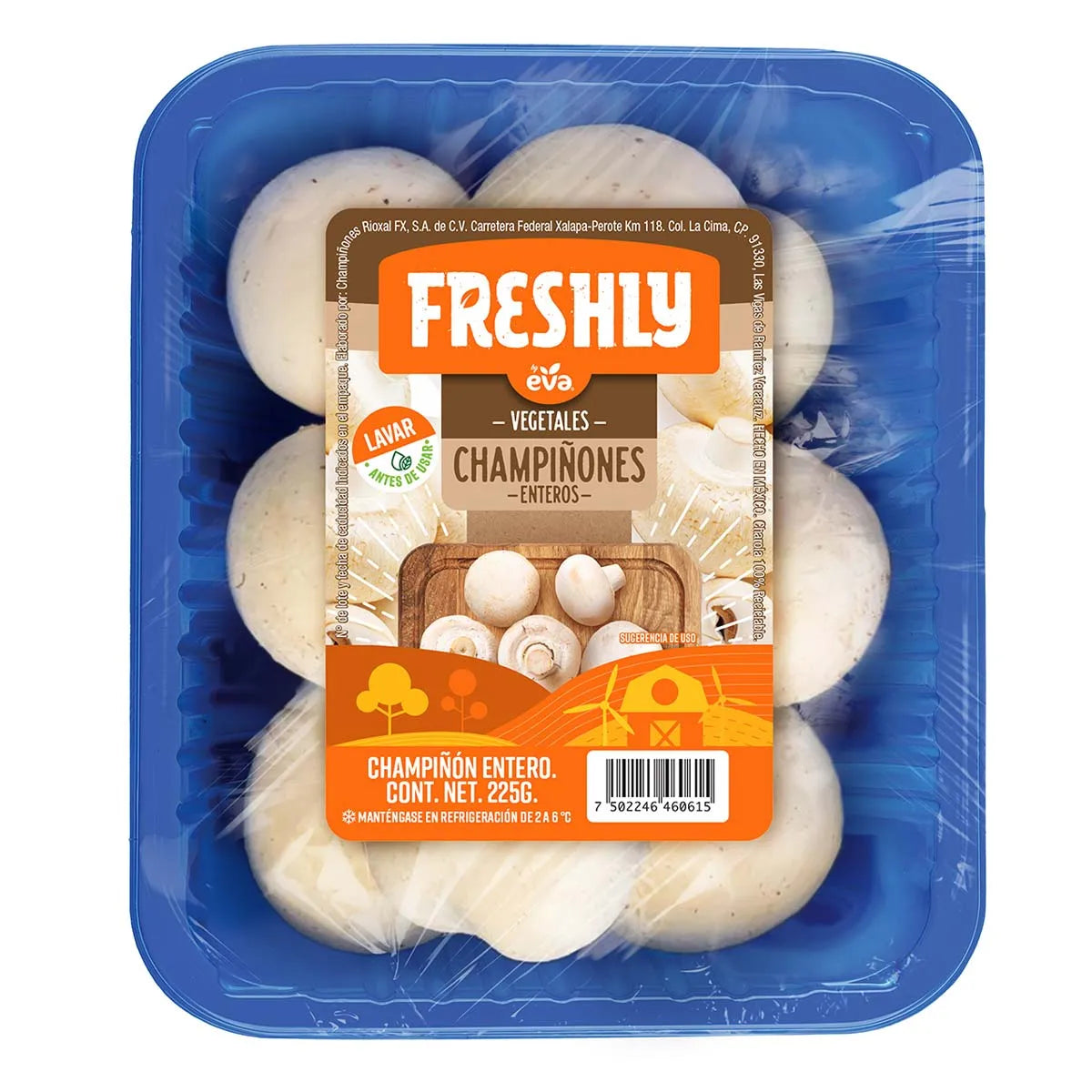 7 a: Mushrooms per carton 225g