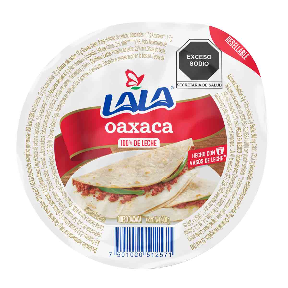 2 a: Oaxaca Lala Cheese 200g