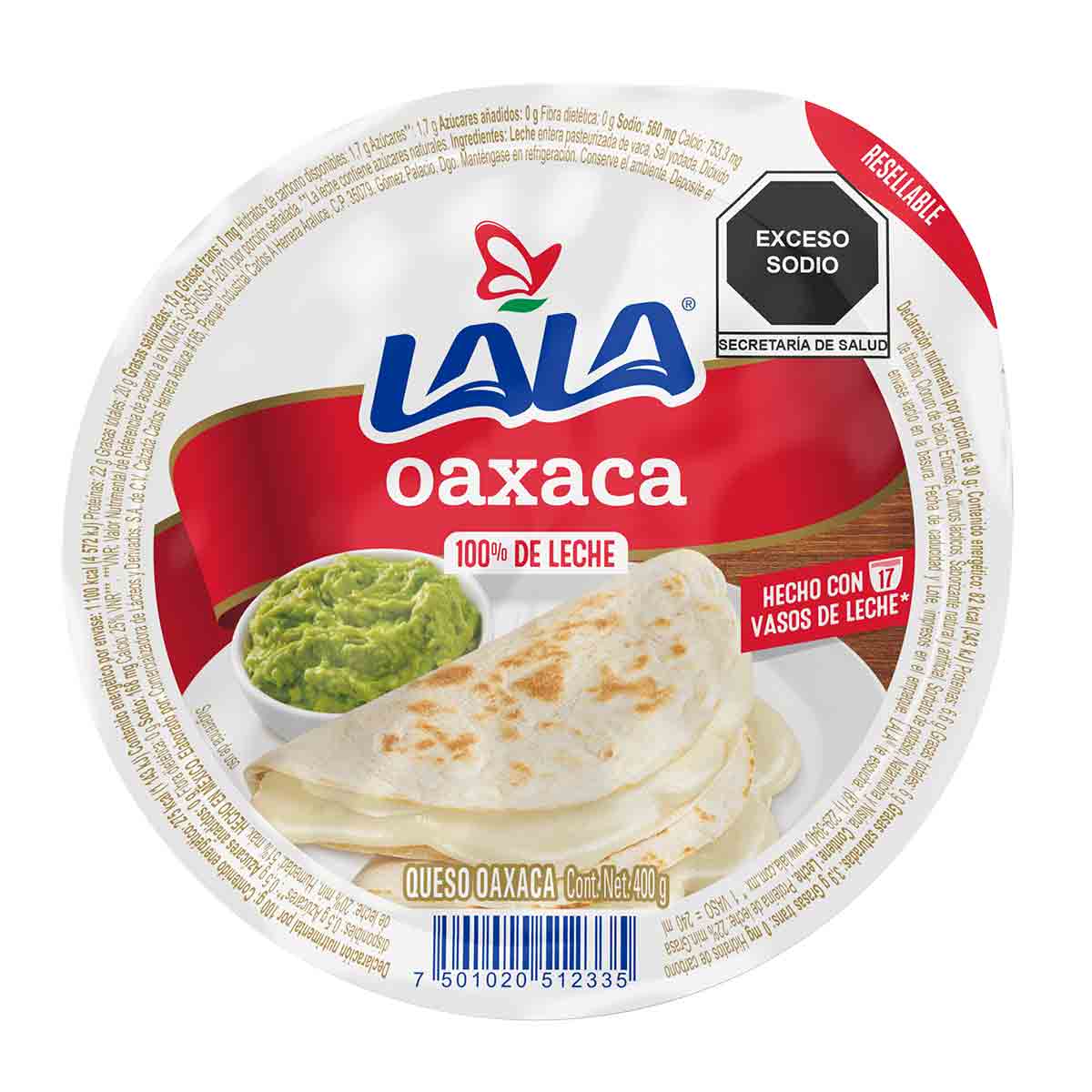 2 a: Oaxaca Lala Cheese 400g