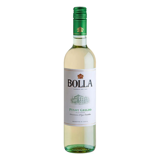 1 h: Bolla Pinot Grigio white wine 750ml