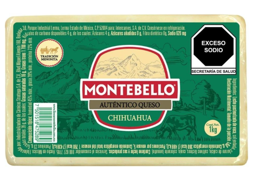 2 a: Chihuahua Cheese 500g